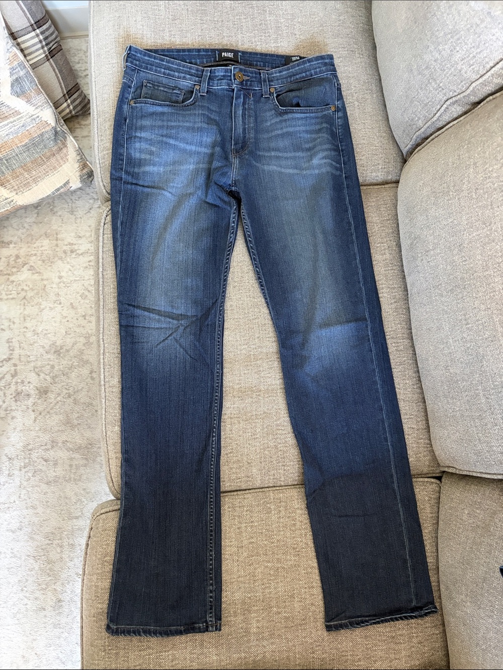 PAIGE Men’s Slim Straight Federal Style Jeans
